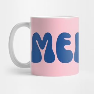 Merci Croissant Francophile Graphic Mug